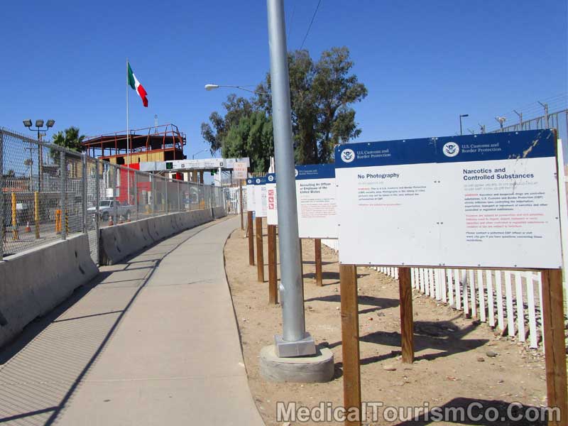 crossing mexico border with driver license