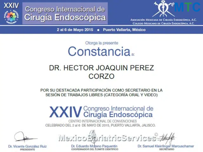 Dr. Hector Perez - International Congress of General Surgery