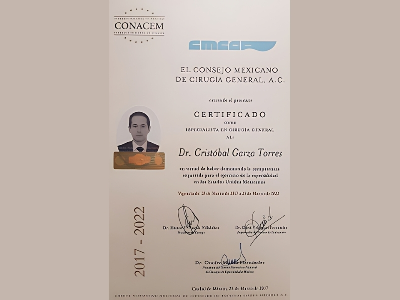 Dr. Cristobal Garza