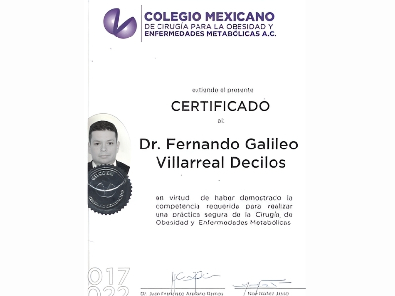 Dr. Galieleo Villareal