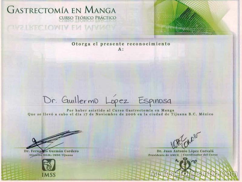 Dr. Guillermo Lopez
