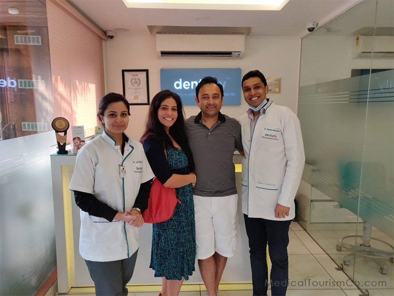 Dr. Shashi Bhushan and patients