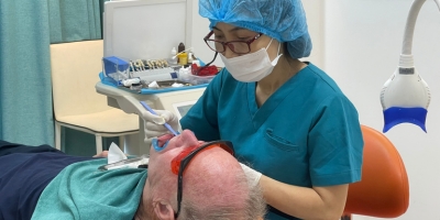 Dental treatment at Lotus Dental Da Nang, Vietnam