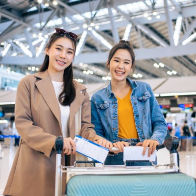 Tourists Travelling to Korea