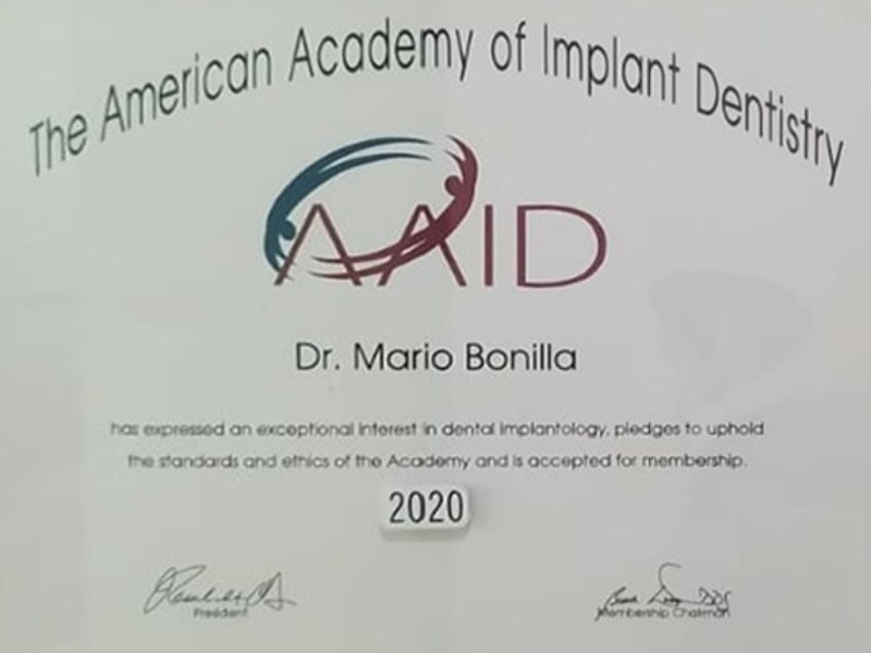 AAID Certificate