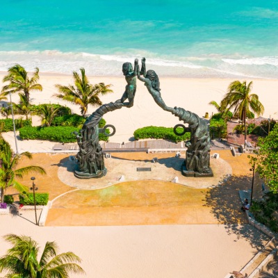 founder's park, playa del carmen