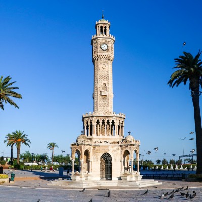 konak clock tower, izmir