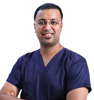 a male indian dentist