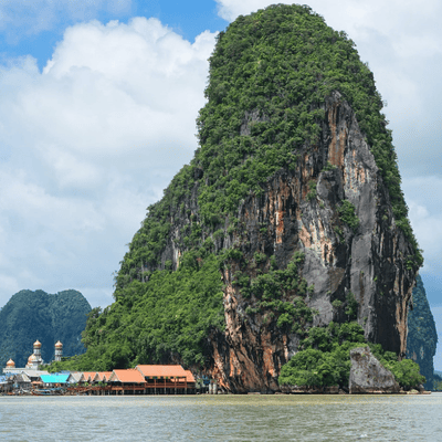 Phang nga bay, Limestone cliff