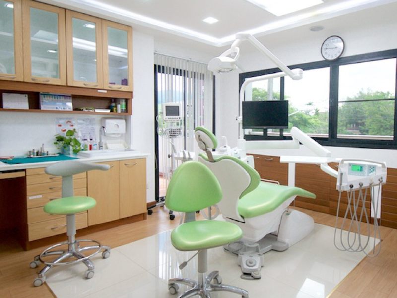 A clean and well-organized dental room at Kitcha Dental Clinic, featuring modern equipment and a hygienic environment for patient care.