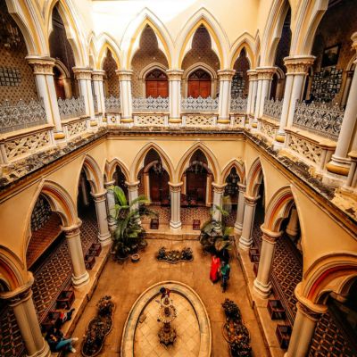 interior of the bangalore palace