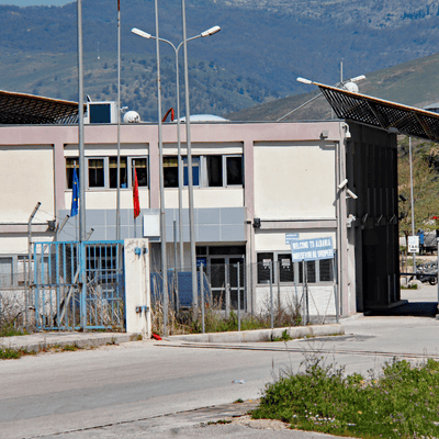 Greek-Albanian border Crossing