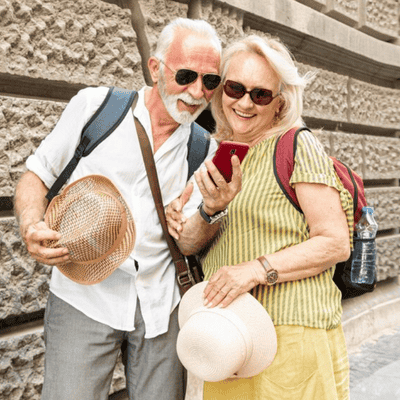 Happy Travellers in Antalya