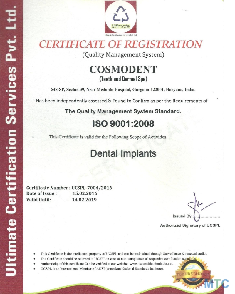 ISO Certified Clinic Offering Dental Tourism in Delhi for Quality Care