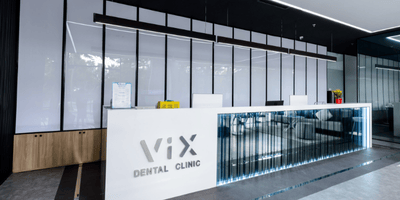 Reception of vix dental clinic