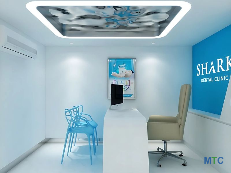 Consultation room of Shark dental clinic, Ho Chi Minh City