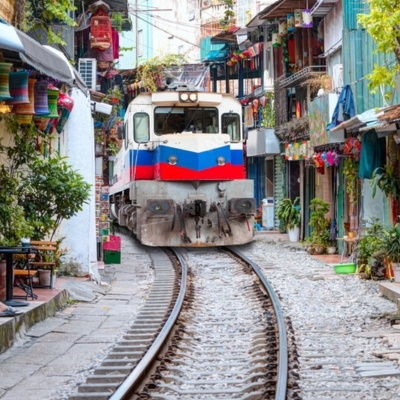 Train in Vietnam