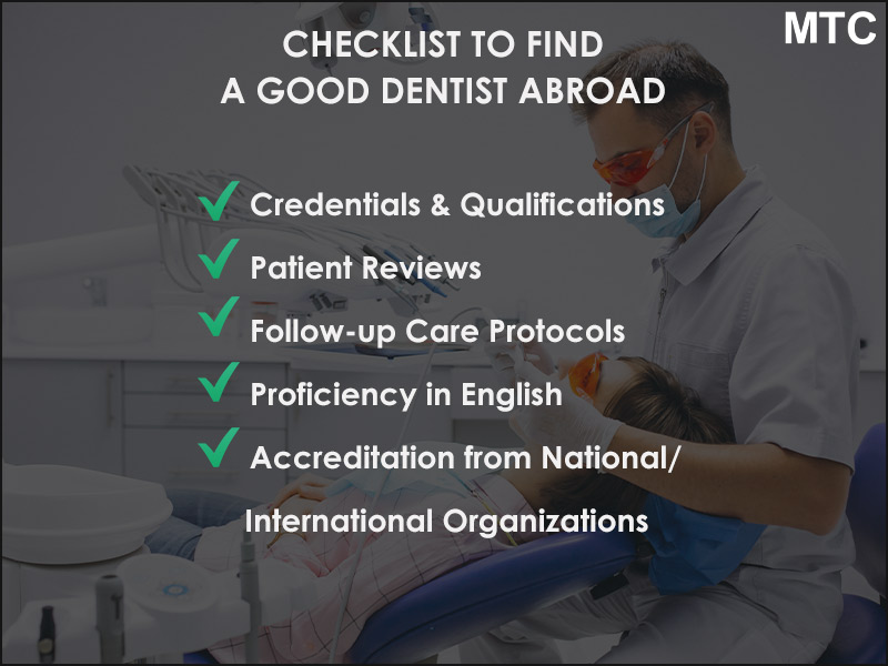 How to find a best dentist abroad?